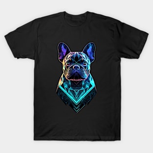 Neon Glow French Bulldog T-Shirt